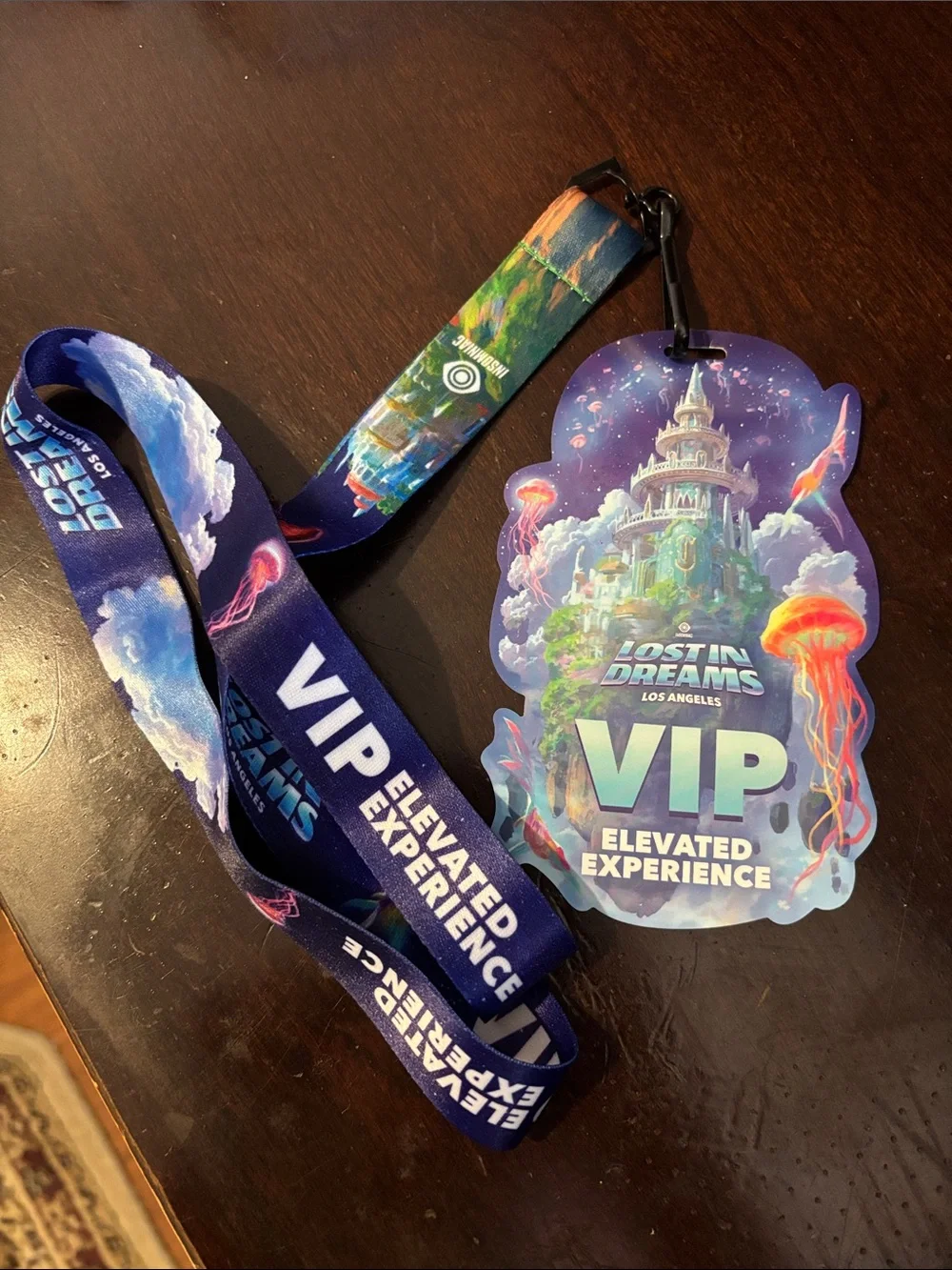Lost In Dreams 2026 Los Angeles VIP Lanyard